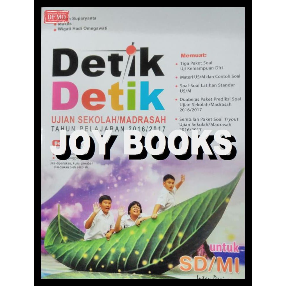 Buku Detik Detik Ujian Nasional Sd 2017 / Buku Soal Un Best Seller Kode 1413
