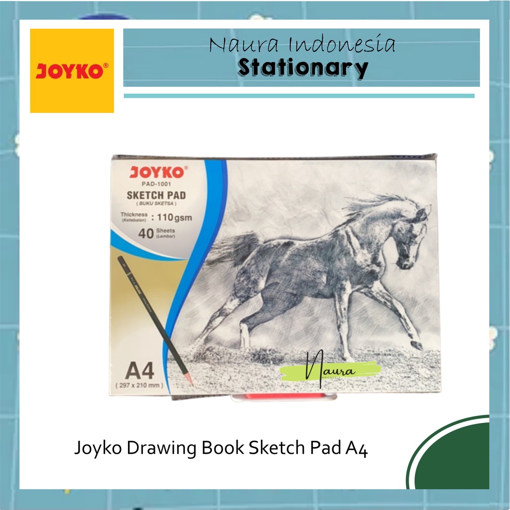 

JOYKO DRAWING BOOK SKETCH PAD A4 | BUKU GAMBAR & SKETSA PAD-1001