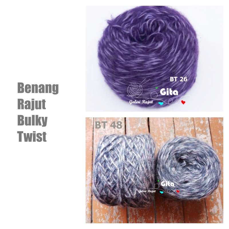 Benang Rajut Bulky / Benang Bulki / Bulky Yarn