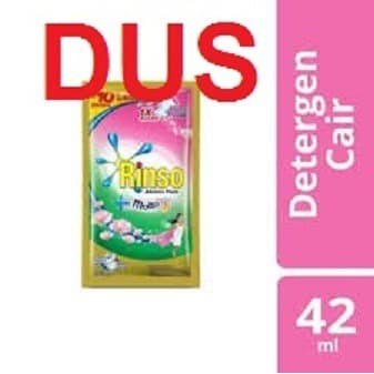 rinso cair sachet molto per dus