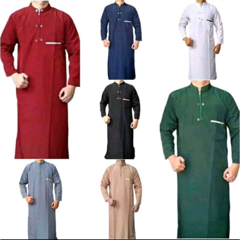 JUBAH/GAMIS PRIA DEWASA,,( size M L XL XXL )