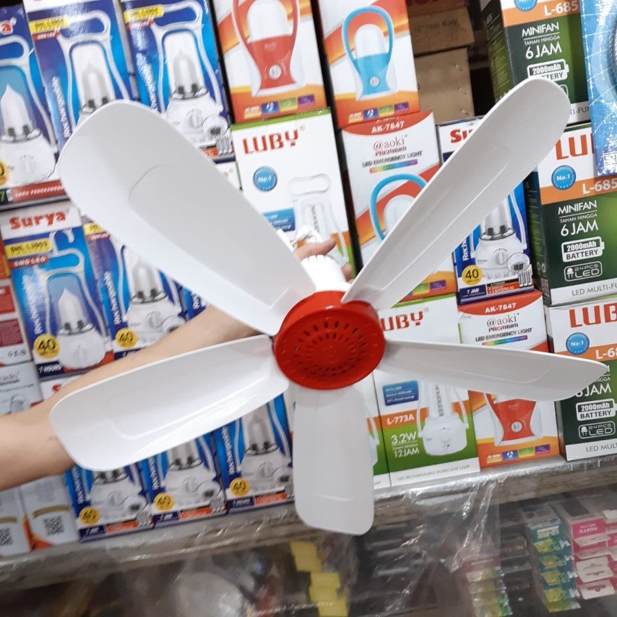 Kipas Angin Baling-Baling Plafon Gantung 45 Watt / Kipas 5 Baling