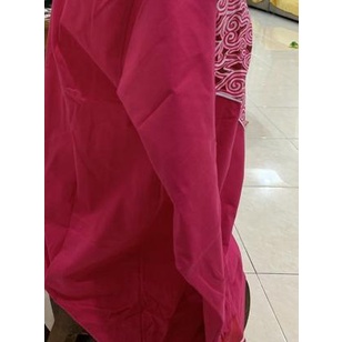 ☋ Baju Kaos Kerah Olahraga Muslim Training Polo T-Shirt Batik Lengan Panjang ➺