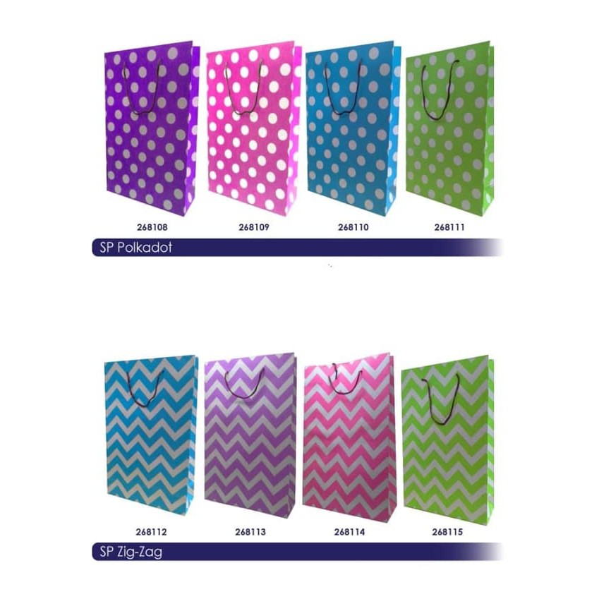 

Paperbag/ Bungkus Kado/ Goodie Bag Motif/ Tas Souvenir Ultah barang berkualitas