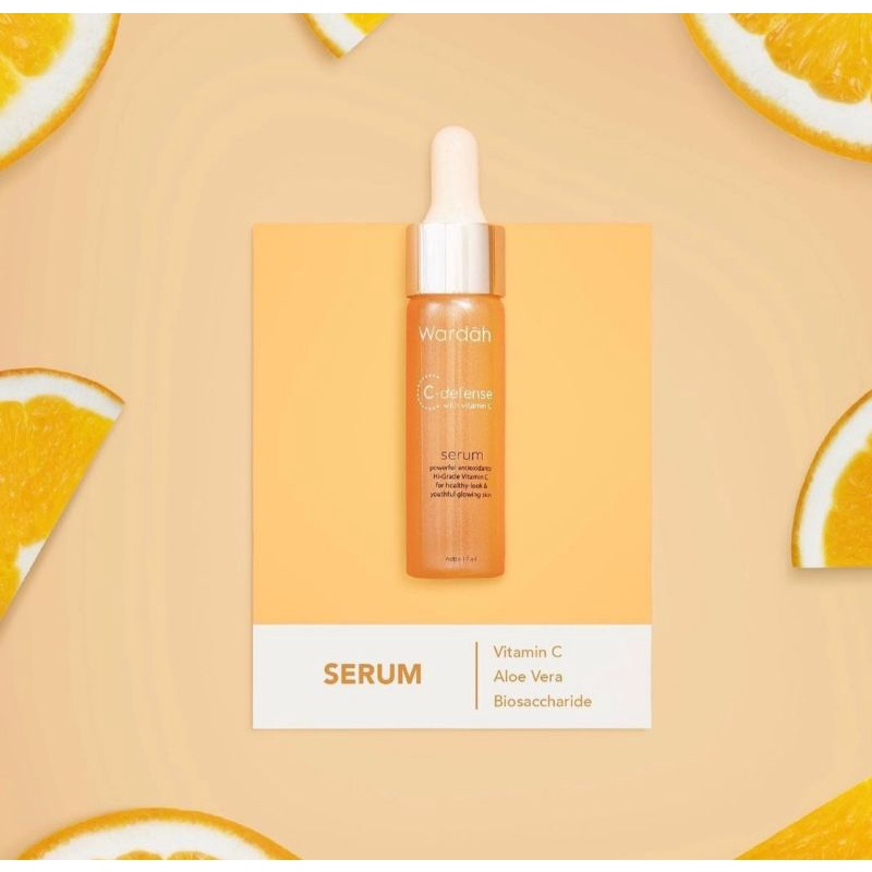 ☀️cahaya☀️wardah serum c-defence