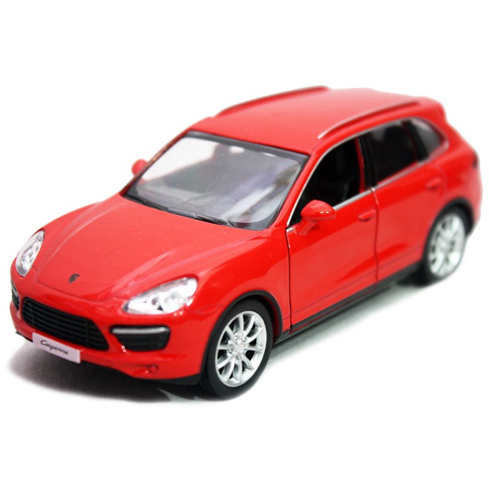 Diecast Uni Cars Porsche Cayenne Turbo - Ready Hitam, Putih