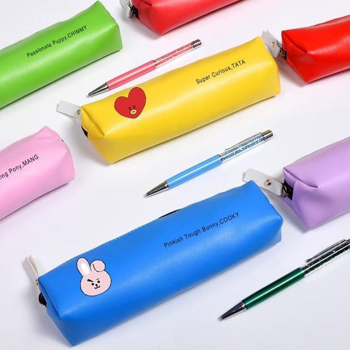 

[Bisa Bayar Di Tempat] Bts Zipper Bag / Pensil Alat Tulis Perlengkapan Sekolah Garansi Kode 1178