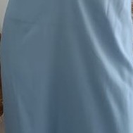 GAMIS BALI RAYON POLOS RAMPEL-Denim blue