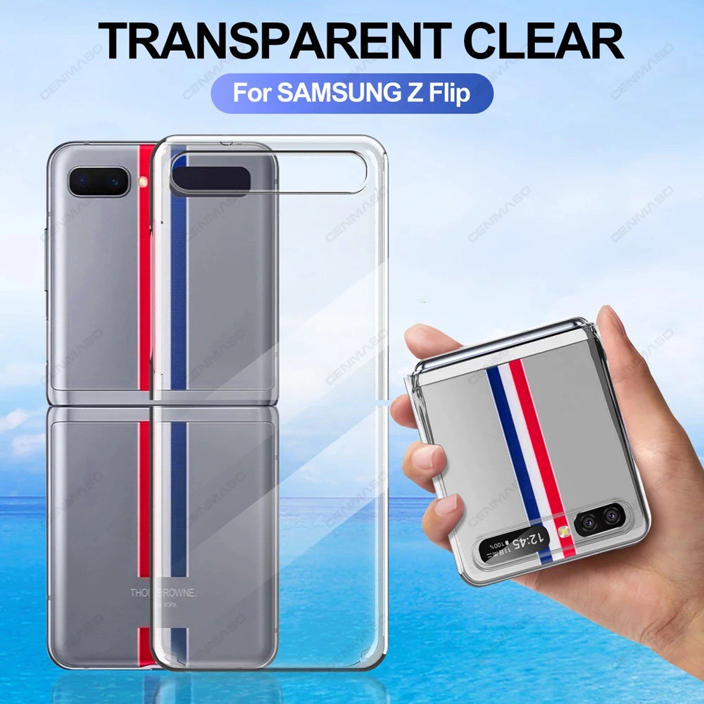 CLEARCASE SAMSUNG Z FLIP1 Z FLIP2 Z FLIP3 PREMIUM