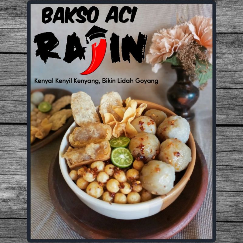 

Bakso aci / Baso aci / Boci mantap enak gurih