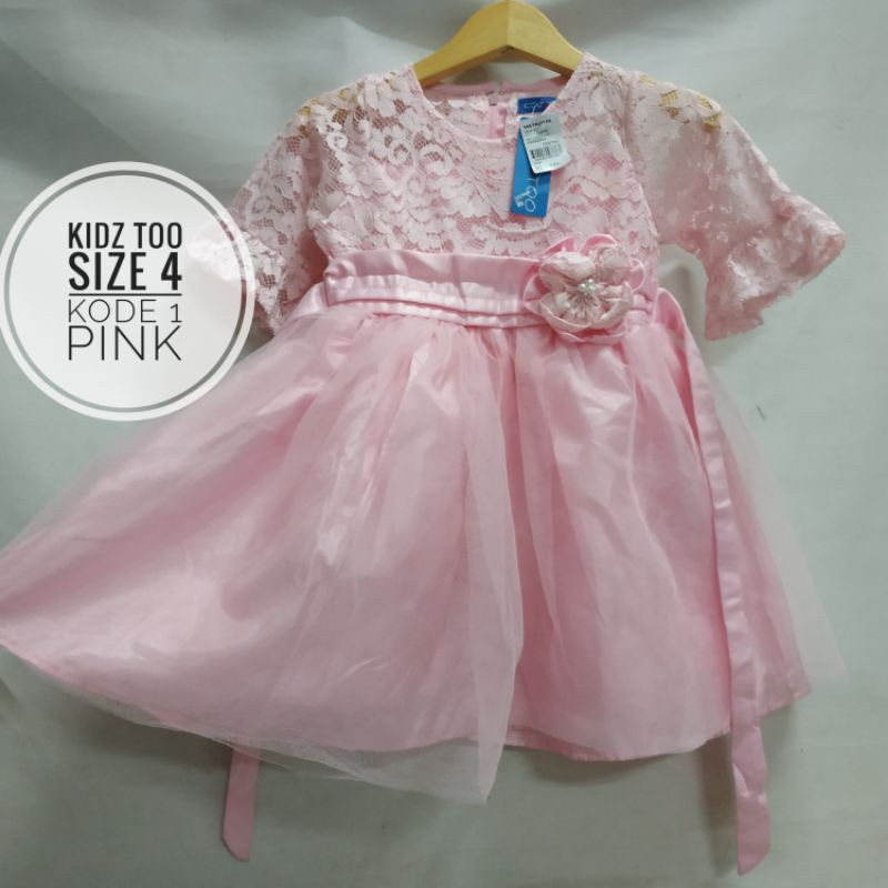 Gaun Pesta/ dress merk Donita, dll  Size 4, 6, 8 & 10