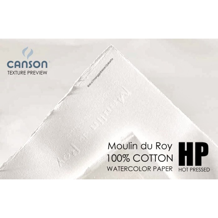 

air-cat- canson moulin du roy hot pressed 24x32 -cat-air.