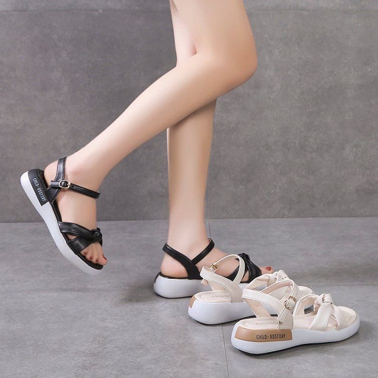 SANDAL WANITA IMPORT FASHION SANDAL SLIP ON WANITA KEKINIAN TERPOPULER AG07