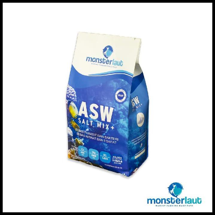 Promo Special Monsterlaut Asw Salt Mix + | Sea Salt | Garam Laut