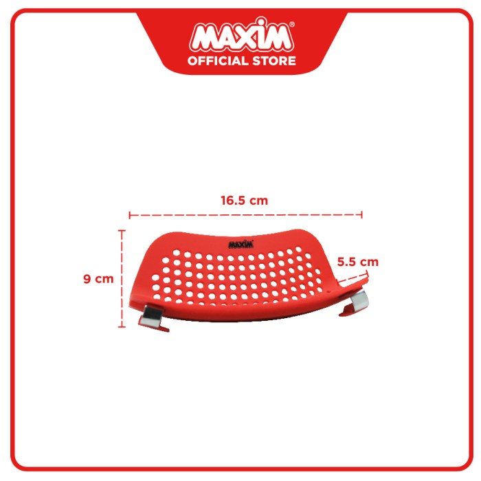 Maxim Tools Silicone Strainer Clip &amp; Drain - Tirisan Penyaring Makanan Silikon