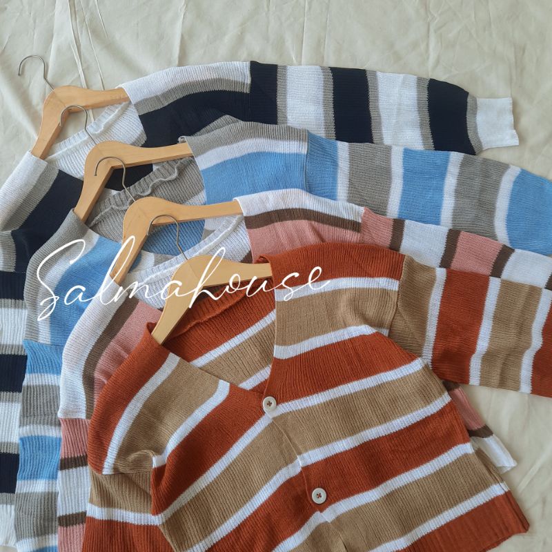 (COD) KOREAN CARDY CROP RAJUT KNITED/ CARDIGAN RAJUT MURAH/ CARDIGAN CROP RAJUT-1