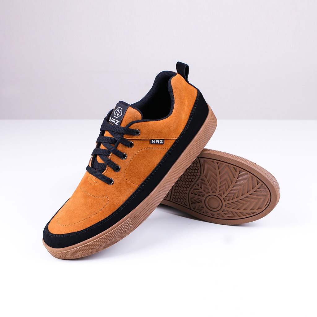 GRANTHAM NAZ - Sepatu Sneakers Pria Casual Suede Original