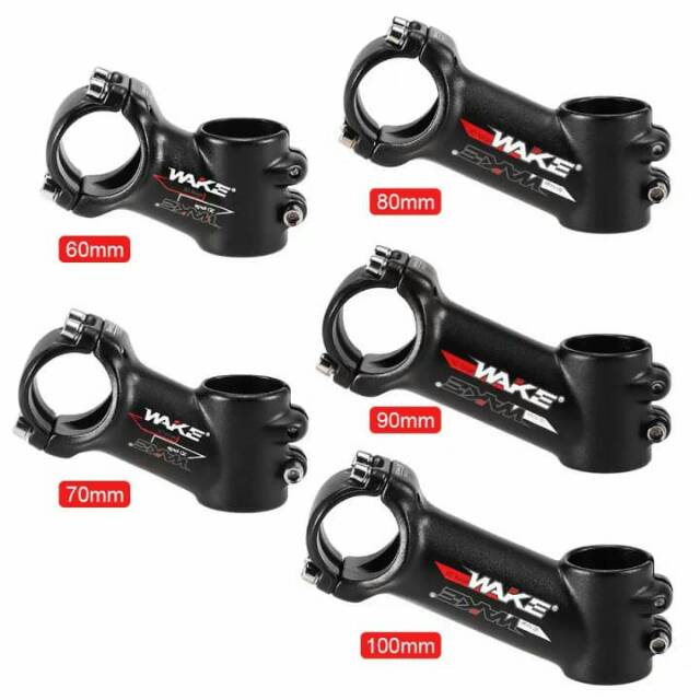 Stem mtb roadbike 25 derajat Wake alloy original