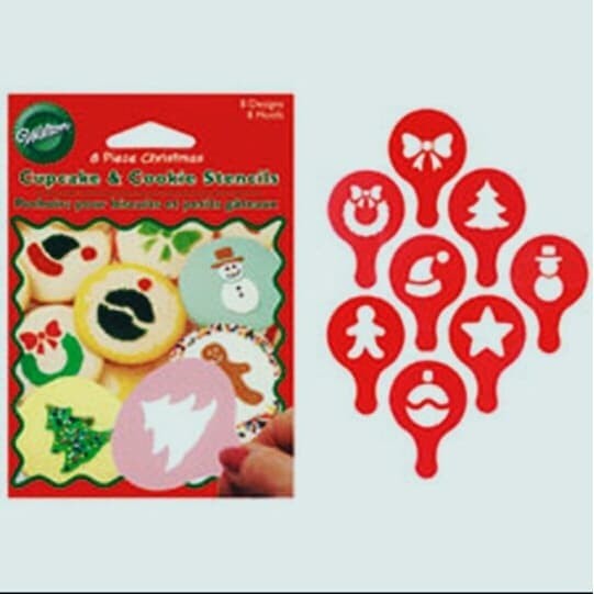 

Wilton Christmas Mini Stencil set-8
