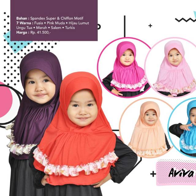 Jilbab anak Elthof Aviva