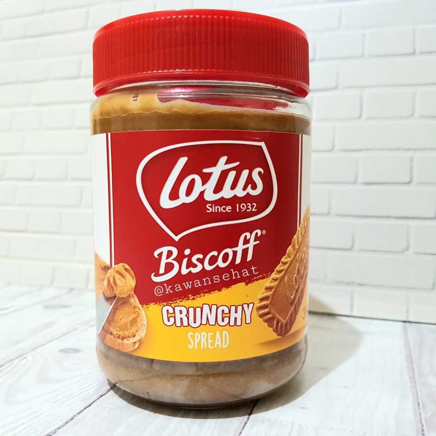 

Lotus Biscoff Spread Crunchy 380g | Selai Crunchy Karamel