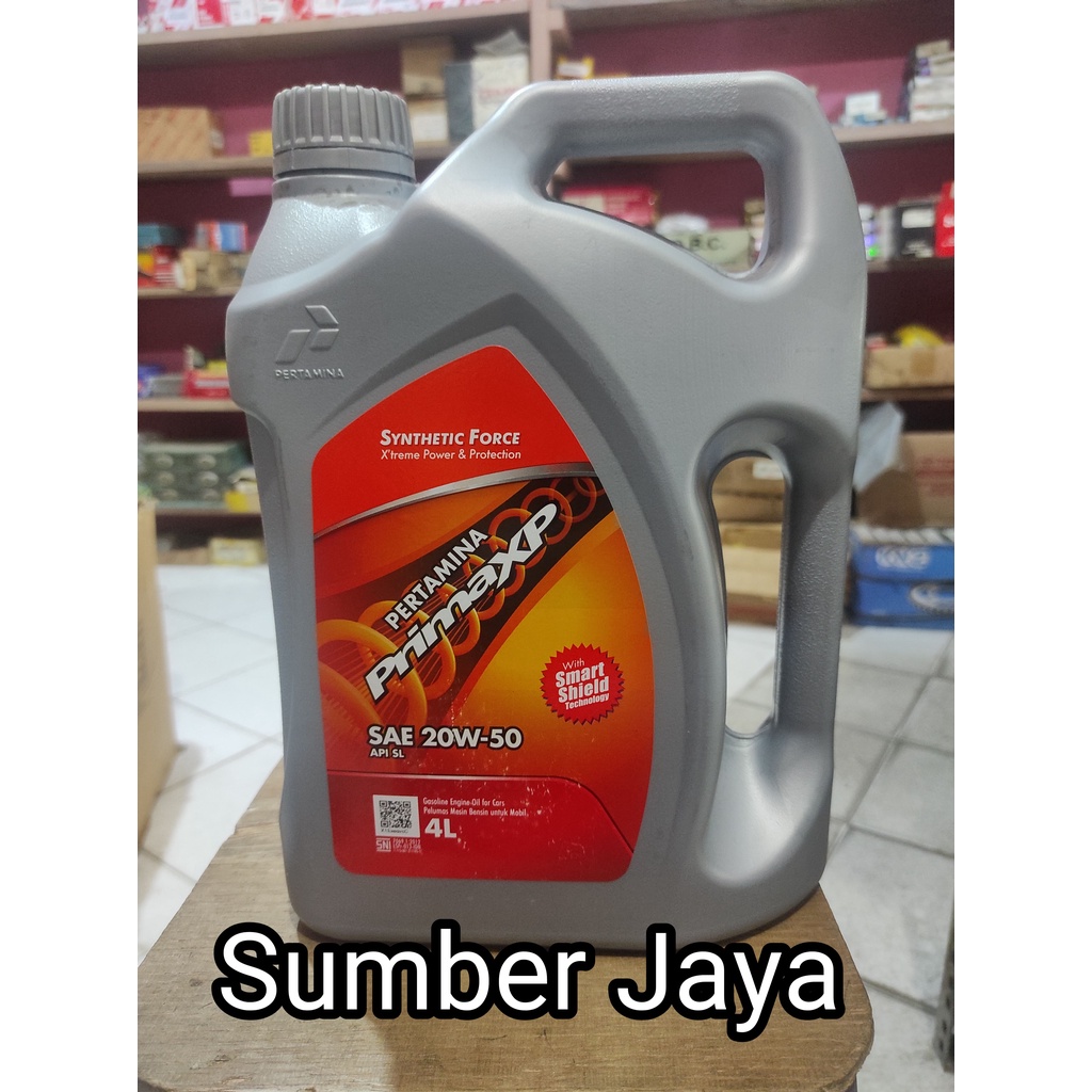Oli Prima XP 4 Liter - Oli Mesin Mobil - 100% Asli