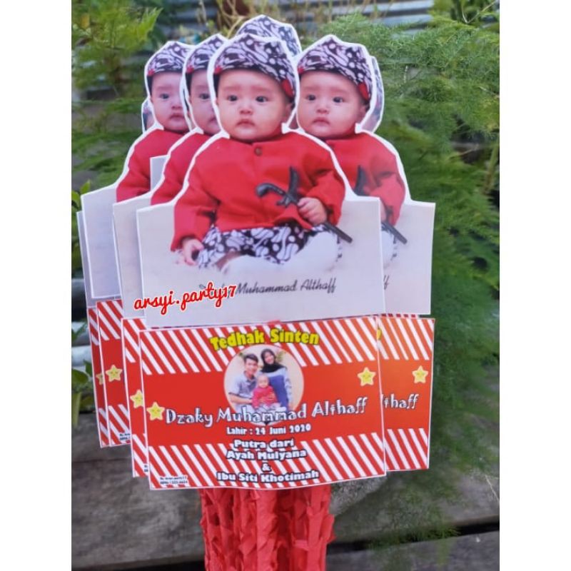 Bendera Aqiqah Foto lucu