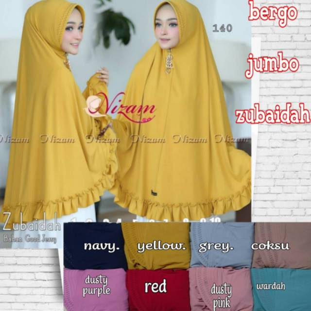 Bergo jumbo rempel zubaidah ory nizam