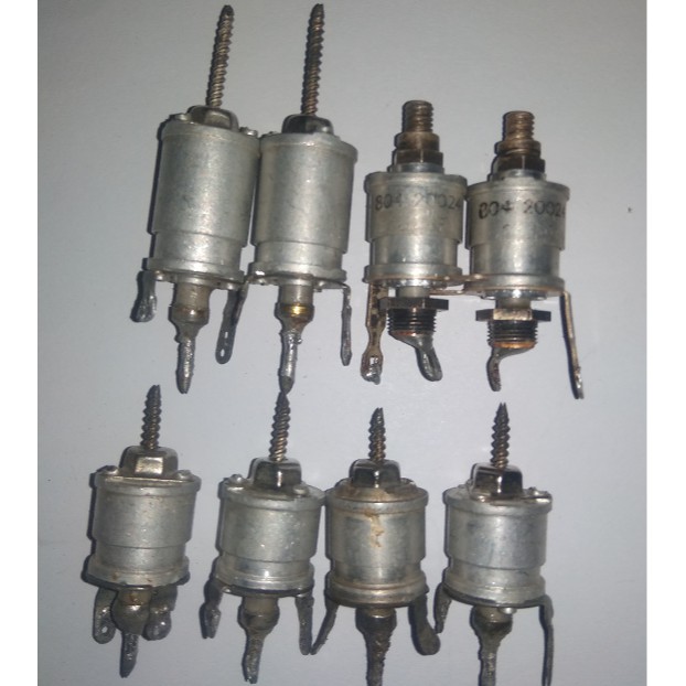 Trimer dandang aluminium variable capacitor copotan 8 pcs