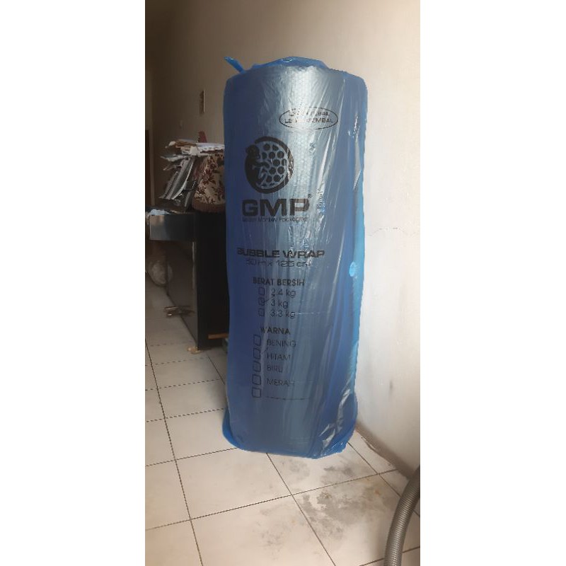 

Bubble wrap GMP WARNA HITAM 125cm 50meter 3kg