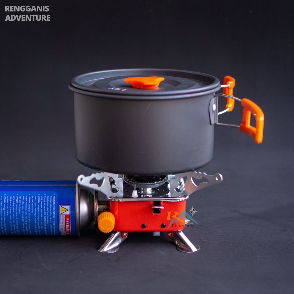 KOMPOR CAMPING GUNUNG PORTABLE KOVAR K-202 OUTDOOR ALAT MASAK GUNUNG HIKING TRAVELING MODEL KOTAK ORIGINAL
