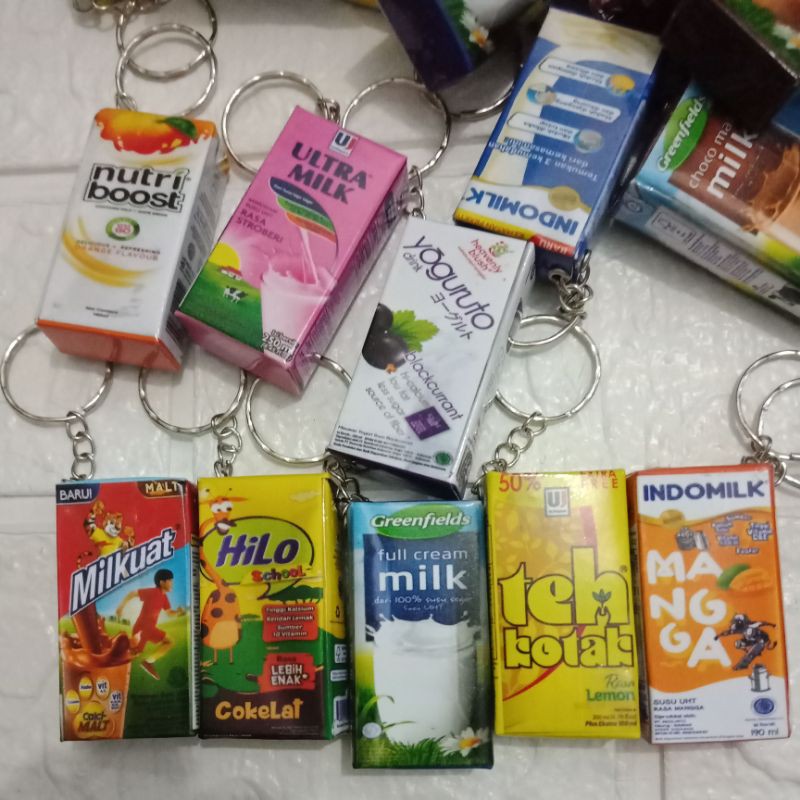 TOKOJUJUR GANTUNGAN KUNCI UNIK BENTUK CEMILAN SNACK HELLO KITTY DORAEMON-5