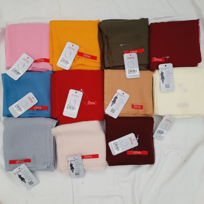 jilbab segiempat zoya polos sale /zoya polos promo/zoya  sale/zoya promo