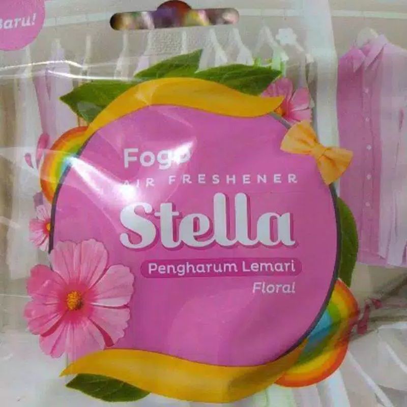 stella fogo pengharum lemari/perawatan pakaian dan lemari 30 gr