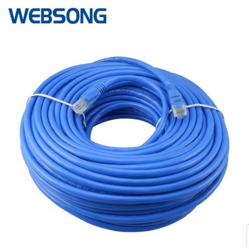 Kabel LAN RJ45 UTP Ethernet 30M Cat6 Gigabit WEBSONG