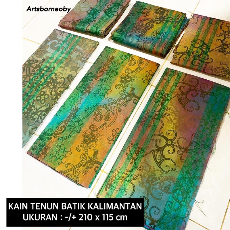 KAIN TENUN SESER BATIK KALIMANTAN