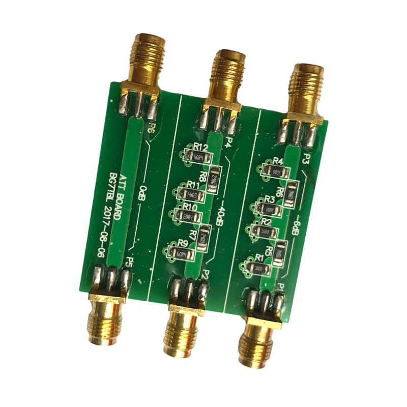 Modul Attenuator btsg 0dB 6dB 40dB Untuk DC 600MHz 50ohm Untuk Alat Kalibrasi Scanner Seri NWT