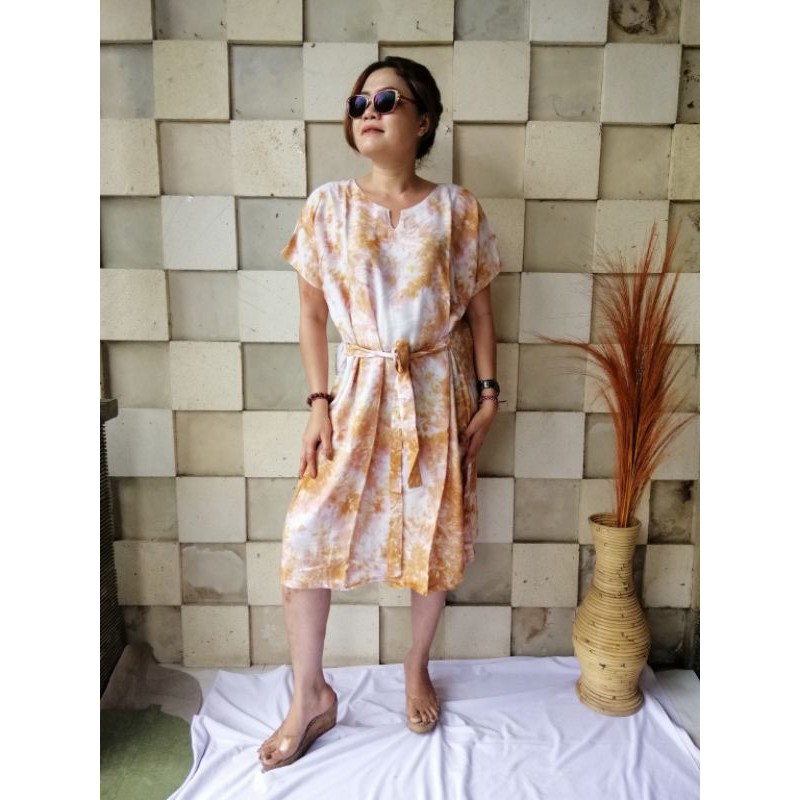 Daster Talita Tie Dye Rayon JUMBO Bali Adem dan Lembut Termurah