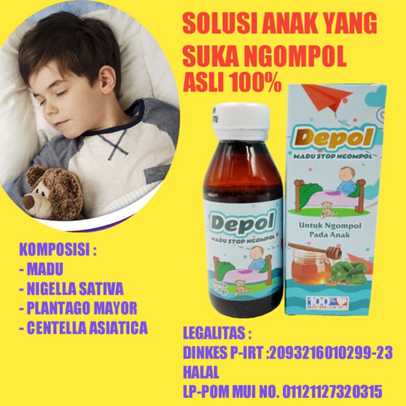 Madu Atasi Ngompol Pada Anak Balita  DEPOL