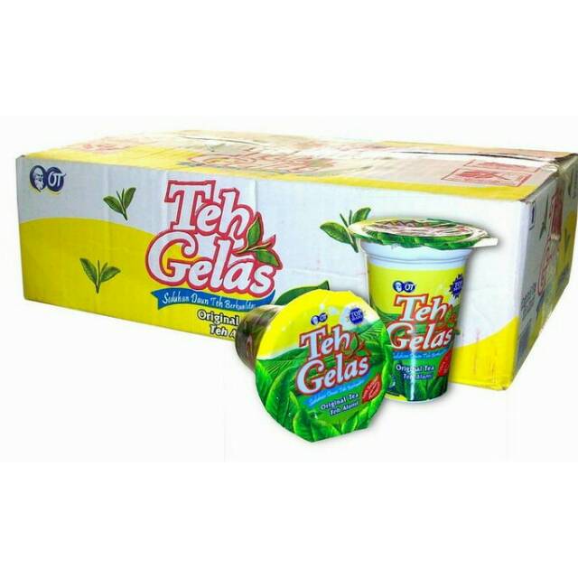 

Minuman teh gelas 180ml(1dus isi 24)