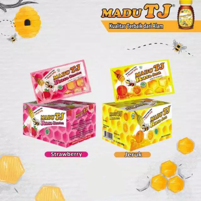 Madu TJ Sachet Isi 12