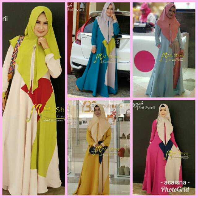 Ainayyah set syari by Mshee