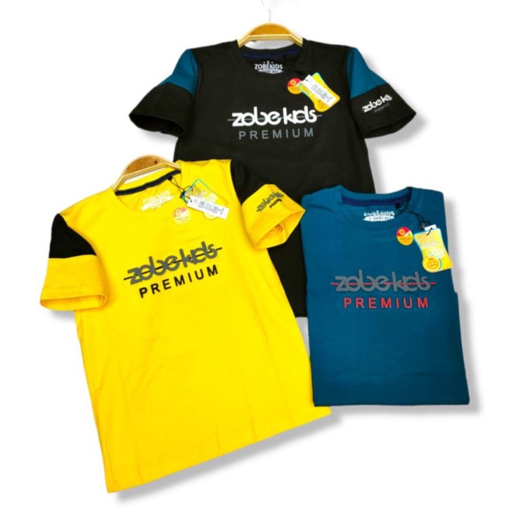 #03 Baju Anak Atasan ZOBE KIDS Kaos Premium