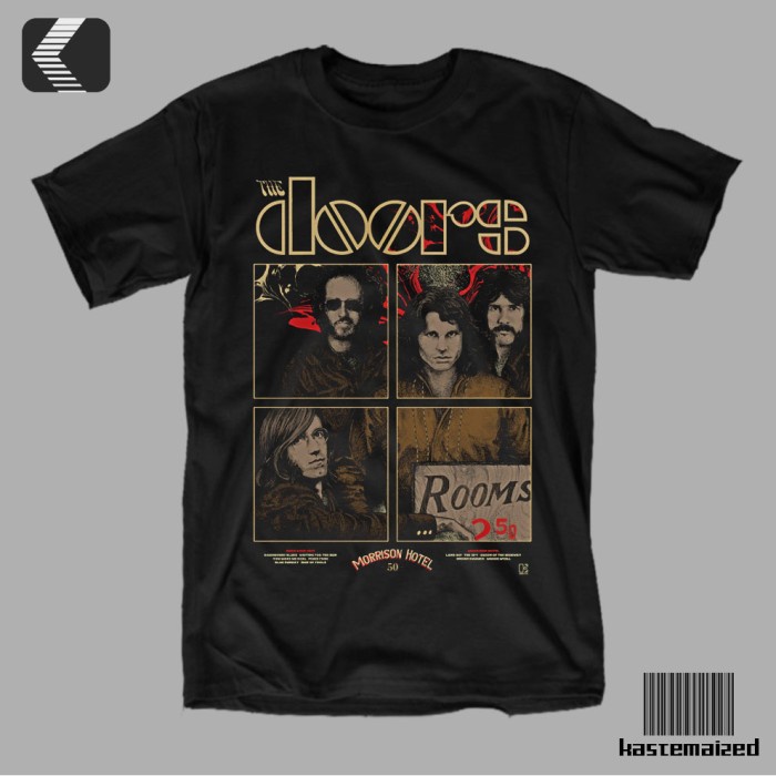 Kaos Band THE DOORS - VINTAGE VARIANT POSTER