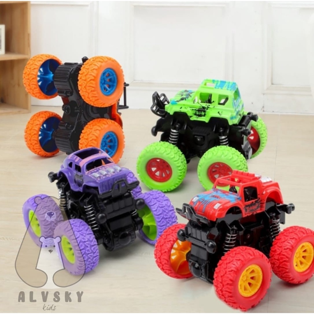 MAINAN ANAK MOBIL MOBILAN OFF ROAD JEEP ZAP MONSTER / MOBIL JIP OFF ROAD 4 DRIVE BIG FOOT