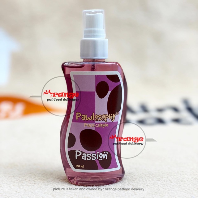parfum pawlosophy passion 120 ml untuk anjing & kucing