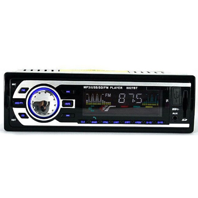 PROMO AMPrime Tape Audio Mobil Multifungsi Bluetooth USB MP3 FM Radio - Black