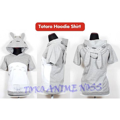kaos hoodie anime Totoro studio ghibli