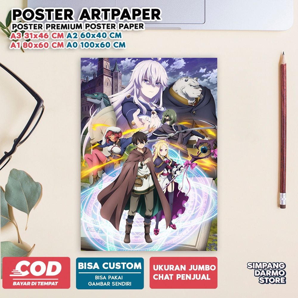 Jual TOKO POSTER DARMO STORE Poster The Dawn of the Witch Anime