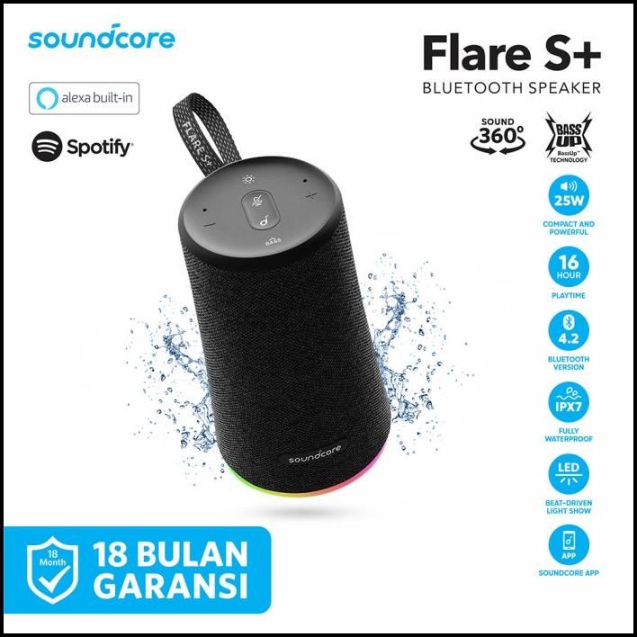 Speaker Bluetooth Anker Soundcore Flare S Plus - A3163